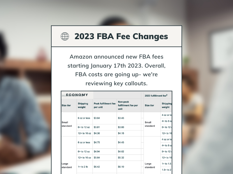 Amazon FBA Fees A Comprehensive Guide for Sellers Blog ScanScout
